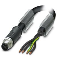 Phoenix Contact 1408836 Sensor/actuator connector, geassembleerd Aantal polen (sensoren): 4 2.00 m 1 stuk(s) - thumbnail