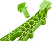 Hebie fiets-presentatiestandaard "turrix" bike stand "turrix" plastic,green - thumbnail