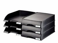 Leitz brievenbakje Plus 5233 Jumbo zwart - thumbnail