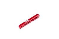 Arrma - Rear Center Aluminum Chassis Brace, 87mm Red: EXB (ARA320566) - thumbnail