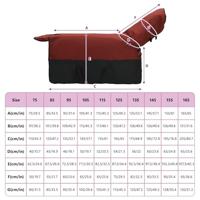 VidaXL Paardendeken donkergroen en zwart 105 cm polyester - thumbnail