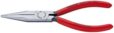 Knipex 30 21 140 Platte rondbektang Elektronica en fijnmechanica Recht Chroom-vanadium elektrostaal 140 mm