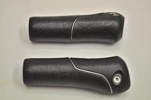 Gazelle Handvatpaar hybride - zwart met zilveren bies