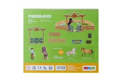 Mojo farmland western ranch met paard en cowboy speelset - 380064 Mojo farmland western ranch met paard en cowboy speelset - 380064