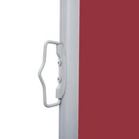 VidaXL Windscherm uittrekbaar 160x600 cm rood - thumbnail