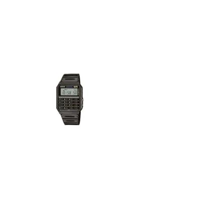Unisex horloge Casio CALCULATOR EDGY COLLECTION - BLACK (Ø 43 mm)