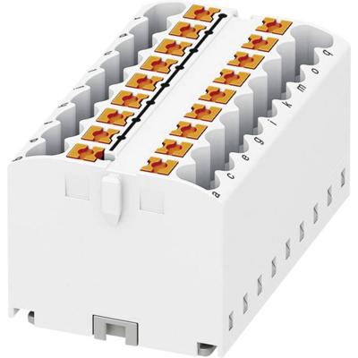 Phoenix Contact 3273320 Verdeelblok 46.5 mm Spanveer Wit 8 stuk(s) Phoenix Contact 3273320 Verdeelblok 46.5 mm Spanveer Wit 8 stuk(s)