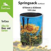 TerCasa JU-998007 Tuinafvalzak Zonnebloem 100L - thumbnail