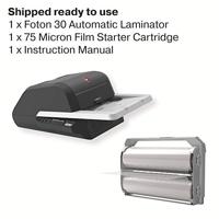 GBC Laminator Foton 30 4410011 DIN A3, DIN A4, DIN A5, DIN A6, DIN A7, DIN A8, Visitekaart - thumbnail