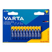 Batterijen Varta Longlife Power (20 Onderdelen) - thumbnail