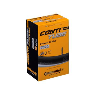 Continental schlauch "compact 16 wide" conti tube compact 16" 50/57-305 d26 wid