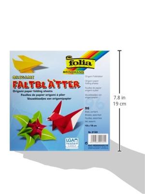 Folia Vouwblaadjes ft 19 x 19 cm