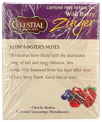 Celestial Seasonings Wild Berry Zinger Infusion