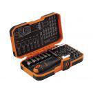 Bahco 59/S36BCR Bitset 36-delig Plat, Kruiskop Phillips, Kruiskop Pozidriv, Zeskant, Buiten-zesrond (TX) - thumbnail