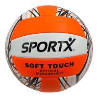 SportX Volleybal Official 260-280 g Oranje/Wit/Zwart - thumbnail
