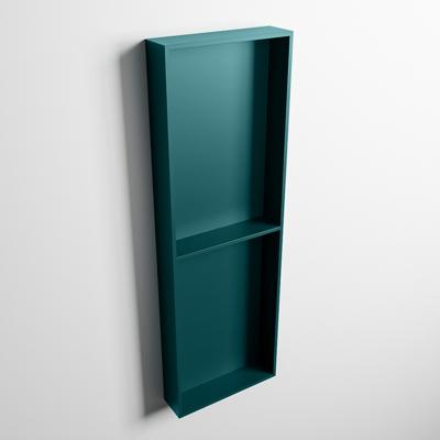 MONDIAZ EASY Nis 149,5x29,5cm in solid surface kleur Smag | Smag. 2 vakken geschikt voor in- of opbouw MONDIAZ EASY Nis 149,5x29,5cm in solid surface kleur Smag | Smag. 2 vakken geschikt voor in- of opbouw