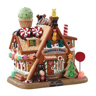Kersthuisje Gummies & more candy store 4,5V LEMAX - Lemax Kersthuisje Gummies & more candy store 4,5V LEMAX - Lemax