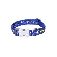 Hondenhalsband Red Dingo Lightning 20-32 cm Marineblauw - thumbnail