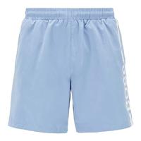 Hugo Boss heren zwembroek logo stripe Dolphin - lichtblauw - thumbnail