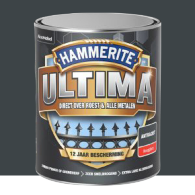 Hammerite Ultima Hoogglans - Antraciet