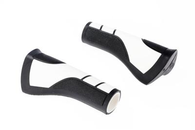 Westphal handvat #443, 120mm, zwart/wit