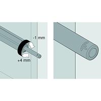 Blum set regelbare TIP-ON - lang - zijde wit - 956A1004 - thumbnail