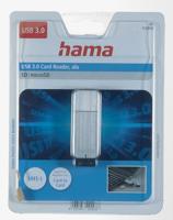 Hama USB 3.0 Card Reader SD/Micro SD Zilver - thumbnail