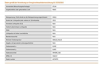 OSRAM HOMELIGHTING Spaarlamp Energielabel: G (A - G) 2G11 538 mm 55 W Warmwit Staaf Dimbaar 1 stuk(s)