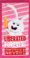 Universal strandlaken The Secret Life of Pets roze junior 70 x 140 cm - thumbnail