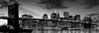 Poster Brooklyn Bridge at Dusk 91,5x30,5cm - thumbnail