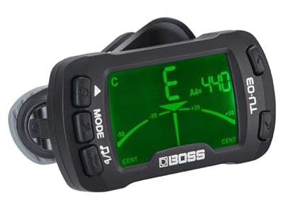 Boss TU-03 clip-on tuner en metronoom - thumbnail