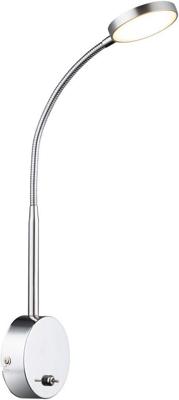 OP=OP Wandlamp Pegasi zilver verstelbaar met schakelaar OP=OP Wandlamp Pegasi zilver verstelbaar met schakelaar