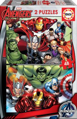 Kinderpuzzel Marvel Avengers Educa (2 x 48 pcs) Kinderpuzzel Marvel Avengers Educa (2 x 48 pcs)