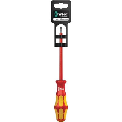 Wera 160i VDE Platte schroevendraaier Kopbreedte: 5.5 mm Wera 160i VDE Platte schroevendraaier Kopbreedte: 5.5 mm