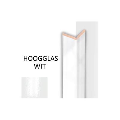 Kniklijst MDF Sanimex Hoogglans Wit 260 cm x 22 mm x 22 mm Sanimex