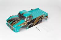 Arrma - All Road Mega Painted Decaled Trimmed Body Teal/Bronze (ARA414005) - thumbnail