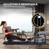 Fluid Rower Neon Plus roeitrainer zwart - thumbnail