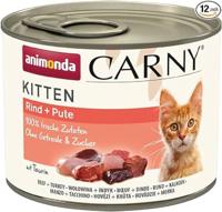 ANIMONDA Carny Kitten Beef with turkey - nat kattenvoer - 200g - thumbnail