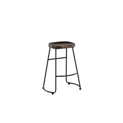 Nohr Barkruk 'Fotini' Grenenhout (zithoogte 74cm)