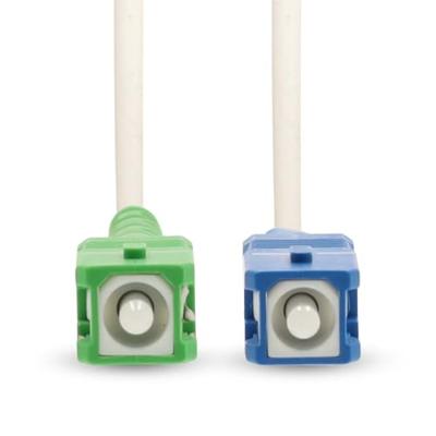 Glasvezel Patchkabel | SMF (Single Mode Phase) | SC/APC | SC/UPC | 100 Gbps | 6.00 m | Wit | Gift Bo