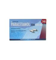 Paracetamol 240 mg 10 Zetpillen - thumbnail