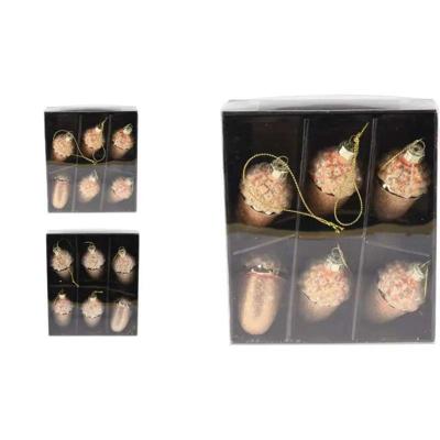 Eikel hangdeco set6 2ass kleur Nampook - Nampook Eikel hangdeco set6 2ass kleur Nampook - Nampook