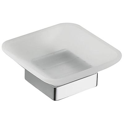 Wiesbaden Eris Zeephouder met Glas - Chroom