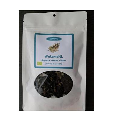 Salterra Wakame zeewier vlokken bio 40 Gram