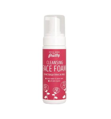 Cleansing face foam rose & aloe vera Cleansing face foam rose & aloe vera