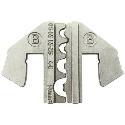 TOOLCRAFT PLE-0B Krimp-onderdelen Ongeïsoleerde kabelschoenen Krimpbereik: 1.5 tot 10 mm² Geschikt voor merk: TOOLCRAFT PZ-500