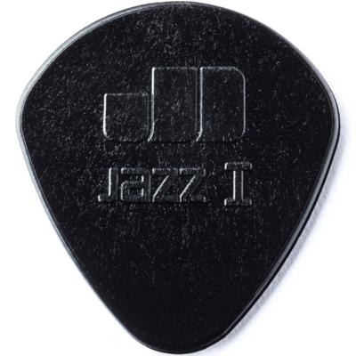 Dunlop Nylon Jazz I zwart plectrum 1.10mm Dunlop Nylon Jazz I zwart plectrum 1.10mm