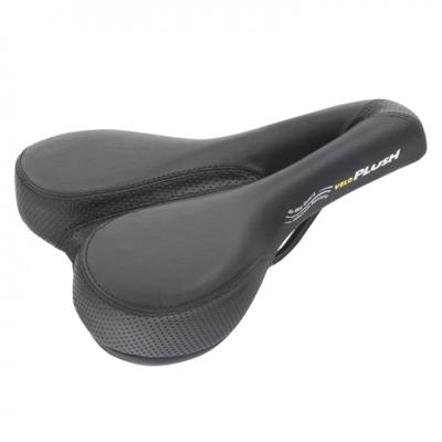 VELO saddle plush "deep channel" black