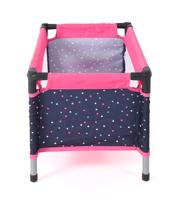 Poppen Reisbedje - Confetti Pink - thumbnail