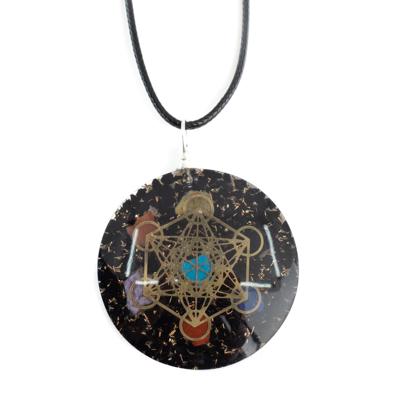 Orgonite Hanger Metatron Chakra Zwarte Toermalijn